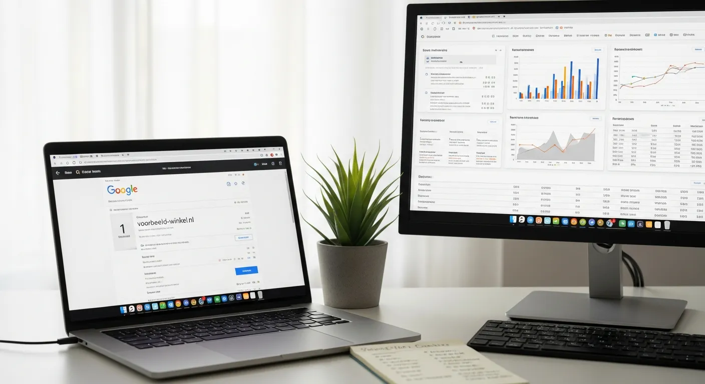 Shopify SEO optimalisatie — zoekresultaten en organisch verkeer voor een webshop