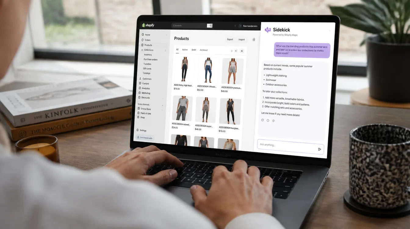 Shopify Sidekick Fall 2026 — bulk wijzigingen en A/B-testen in je webshop